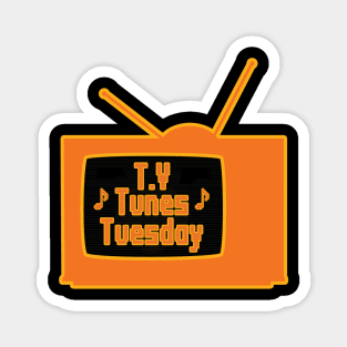 TV Tunes Tuesday Magnet