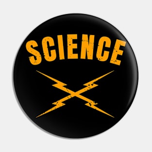 Science Lightning Bolts Pin