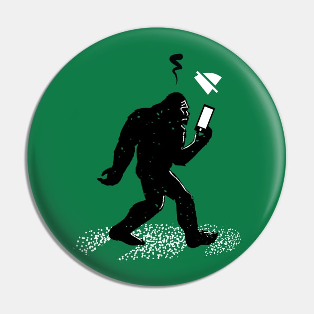 Bigfoot got no reception Pin by atomguy