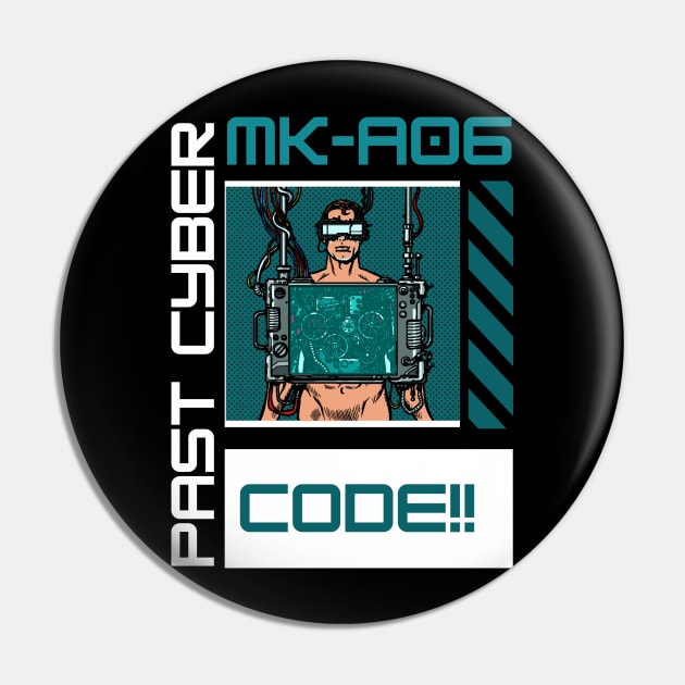 CYBERPUNK MK-A06 TURQUOISE Pin by ACH PAINT