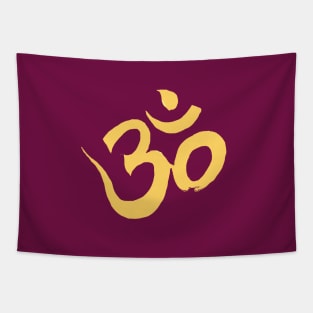 Spiritual Awakening OM Yoga Meditation Tapestry