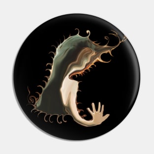 Girl on Fire Pin