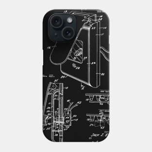 Fire Alarm Vintage Patent Drawing Funny Novelty Phone Case