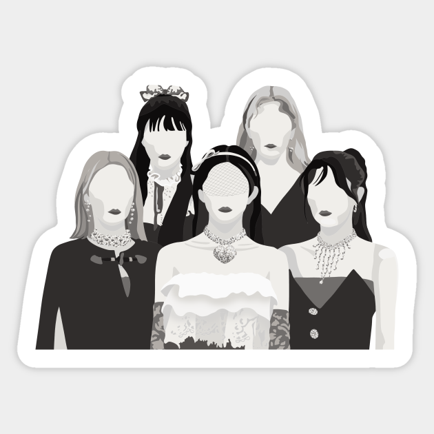 psycho red velvet sticker teepublic