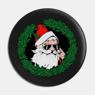 Cool Santa Claus Pin