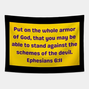 Put On The Whole Armor Of God Tapestry