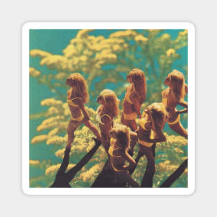 Solar Power Garden Magnet