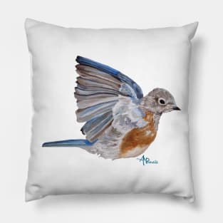 Bluebird Wings Pillow