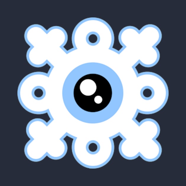 Eyeball Snowflake by JadedOddity