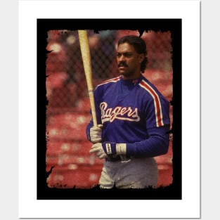 Juan Gonzalez Poster Texas Rangers Canvas Print Sports Art 