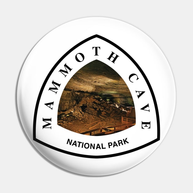 Mammoth Cave National Park shield Pin by nylebuss