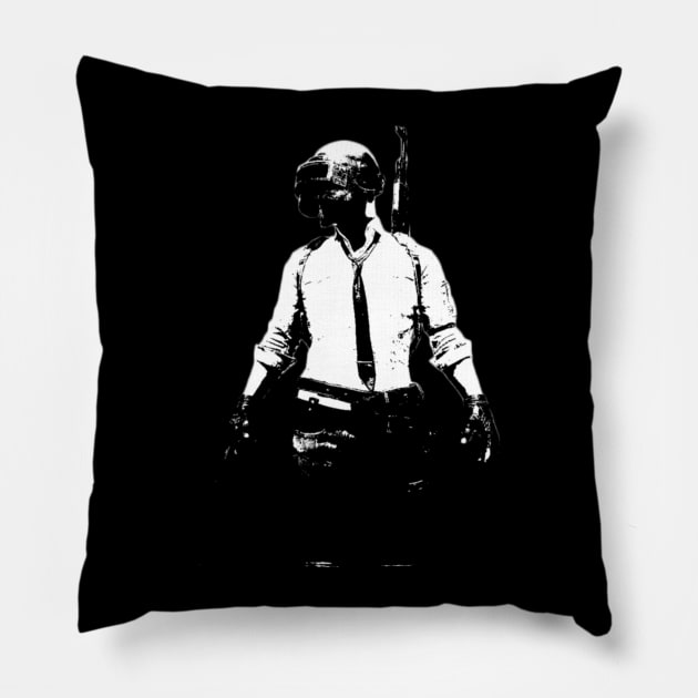 Players Unknown BattleGround Pillow by aceeoo7