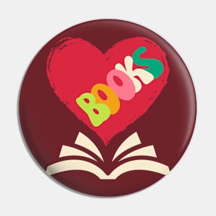 Librarian, i love reading books Pin