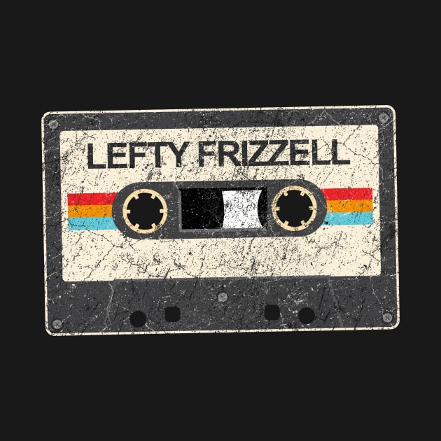 kurniamarga vintage cassette tape Lefty Frizzell by kurniamarga.artisticcolorful