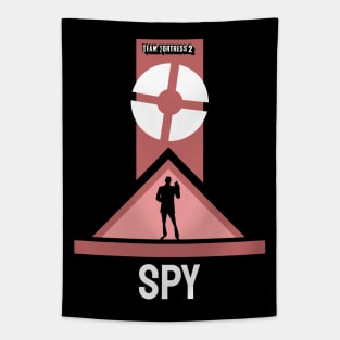 Spy Team Fortress 2 Tapestry