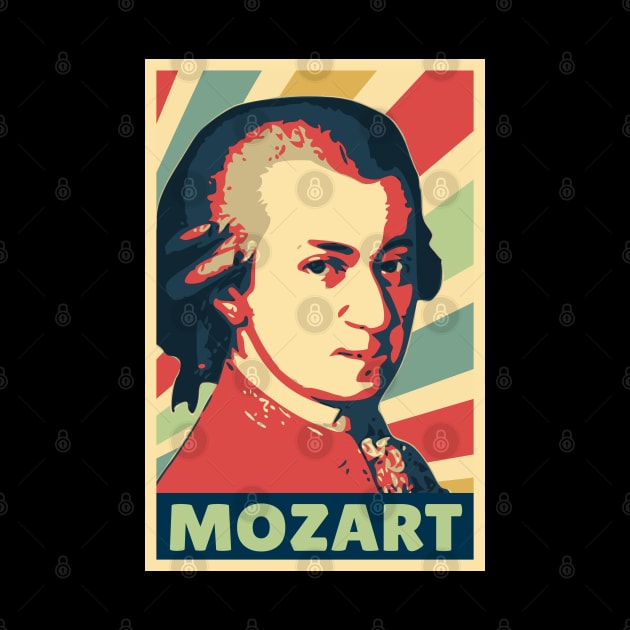 Mozart Vintage Colors by Nerd_art