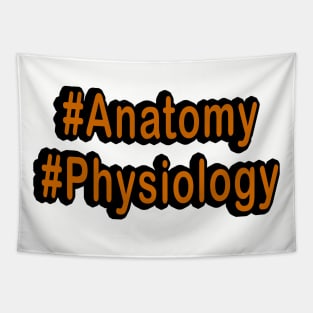 Hash Anatomy Physiology TAPP Orange Tapestry