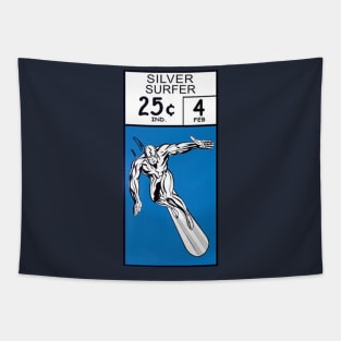 Silver Surfer corner box Tapestry