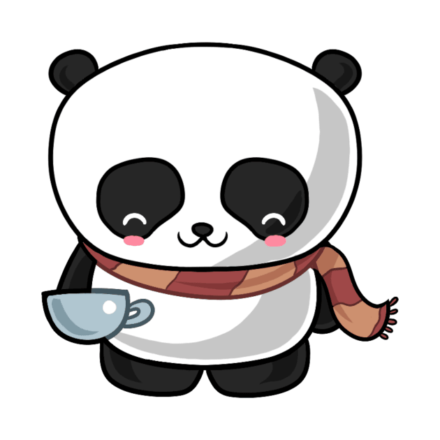 Kawaii panda snug by Japanese Designs