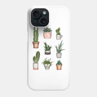 cute home plants Phone Case