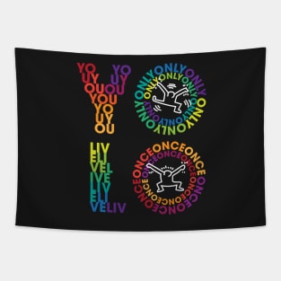 YOLO (You Only Live Once) Tapestry