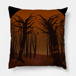 Haunted Forest Pillow