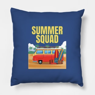 Summer Squad Pillow