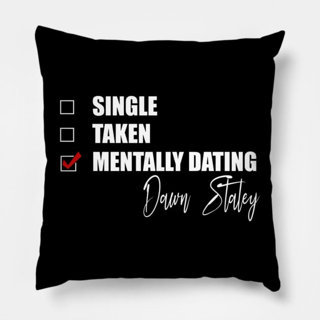 Mentally Dating Dawn Staley Pillow by eldridgejacqueline