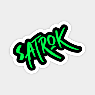 Satrok Brand (Green) Magnet