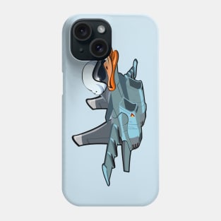 Cartoon fighter plane Phone Case