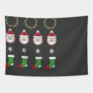 8ts Cutie Christmas Tapestry