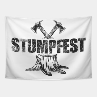 Stumpfest Funny Uprooting Nail Salons Tapestry