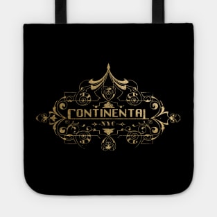 Continental Hotel NYC -Gold Tote