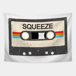 kurniamarga vintage cassette tape Squeeze Tapestry