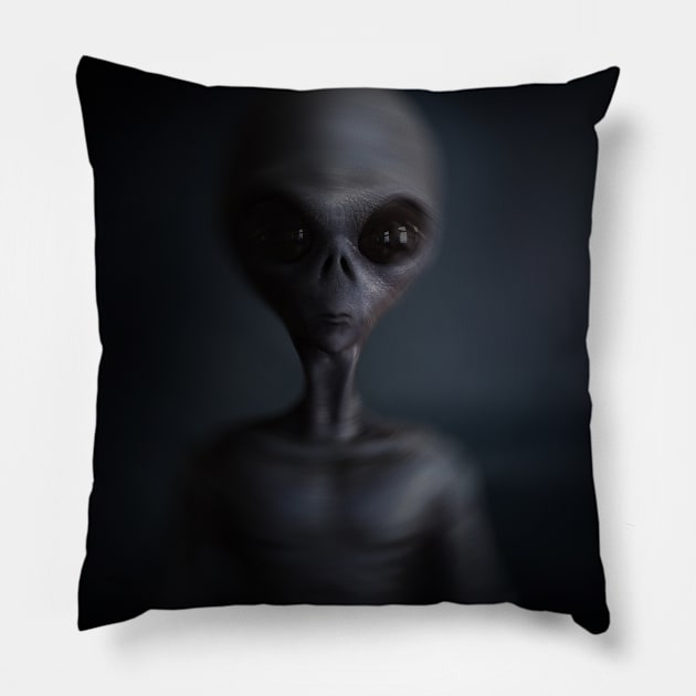 Alien Pillow by mydesignontrack