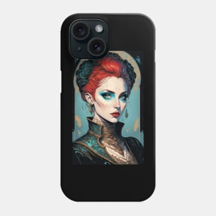 Crimson Queen - Lady Vampire Phone Case