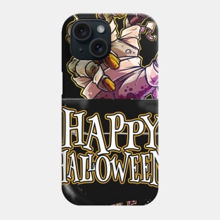 The Mummy Horror Scary Happy Halloween Pocket Buddy Phone Case