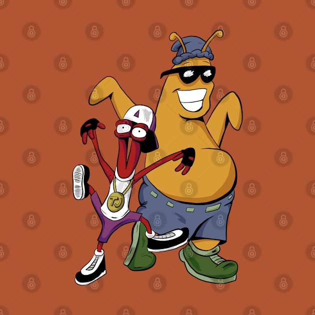 Toejam and Earl by Black Snow Comics