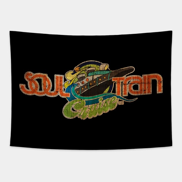 VINTAGE SOUL TRAIN CRUISE TEXTURE Tapestry by asmokian