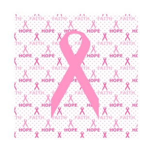 Breast Cancer Awareness Pink Ribbon T-Shirt