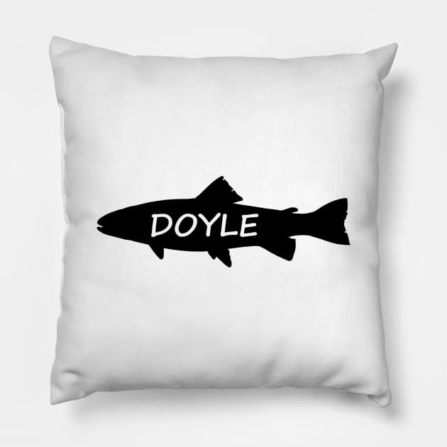 Doyle Fish Pillow by gulden