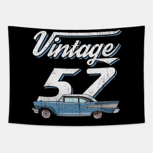 Vintage 57 Classic Car Tapestry