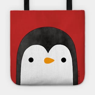 Cute Penguin Face Tote