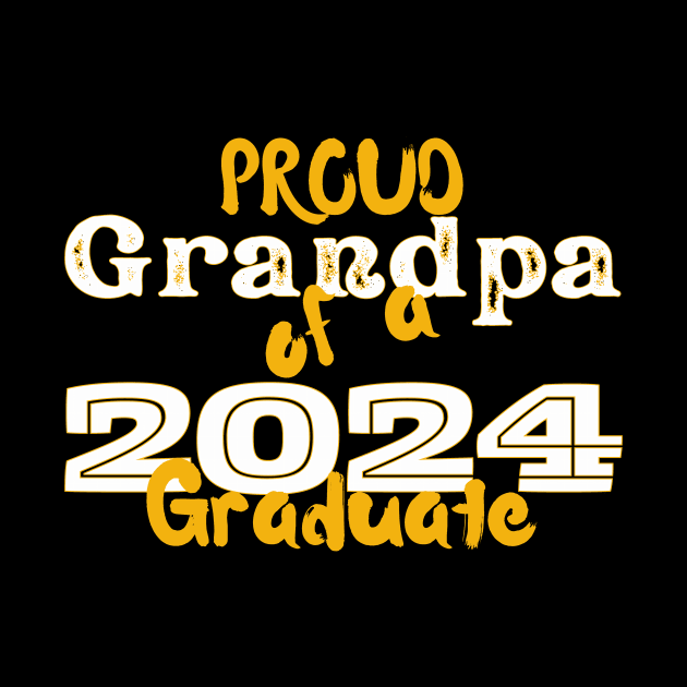 Proud Grandpa Of A 2024 Graduate by nanas_design_delights