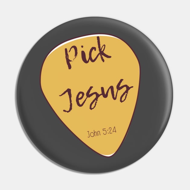 Pick Jesus Pin by People of the Spoon