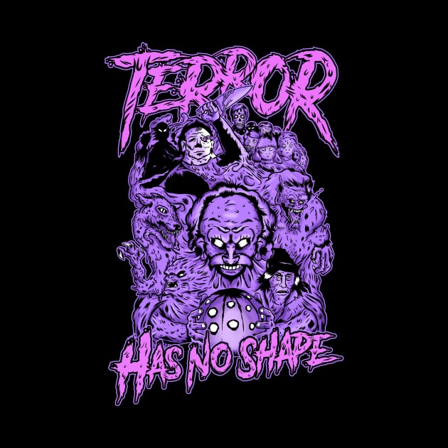 Terror has no shape by demonigote