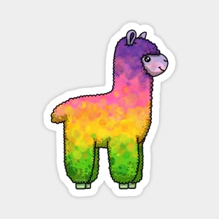 Sapphic Alpaca Magnet