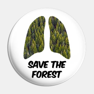 Save The Forest Pin