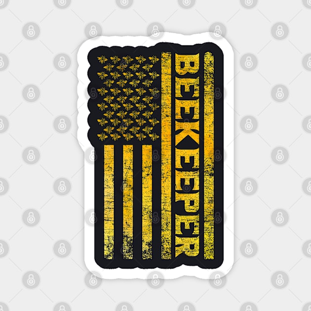 beekeeper usa Magnet by ShirtsShirtsndmoreShirts