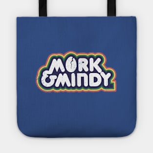 Mork and Mindy - Authentic Distressed Tote